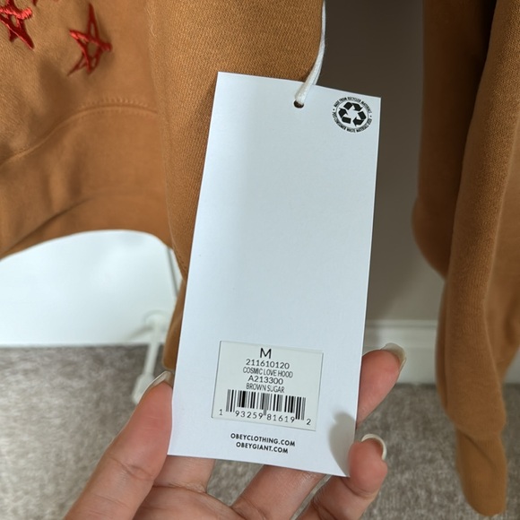 Obey - Cosmic Love Embroidered Hoodie - Picture 13 of 16